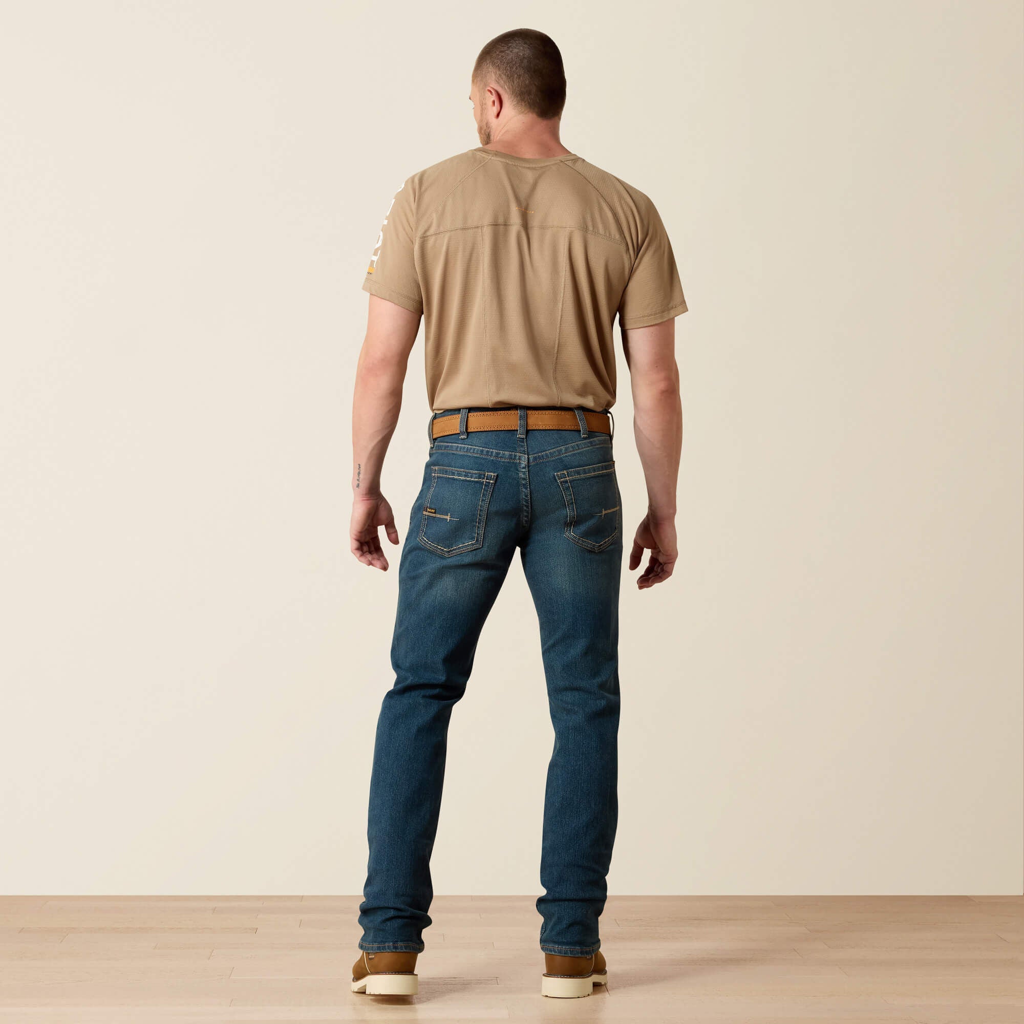 Men's Slim Fit Work Pants - Rebar Denim Men - IRONSIDE