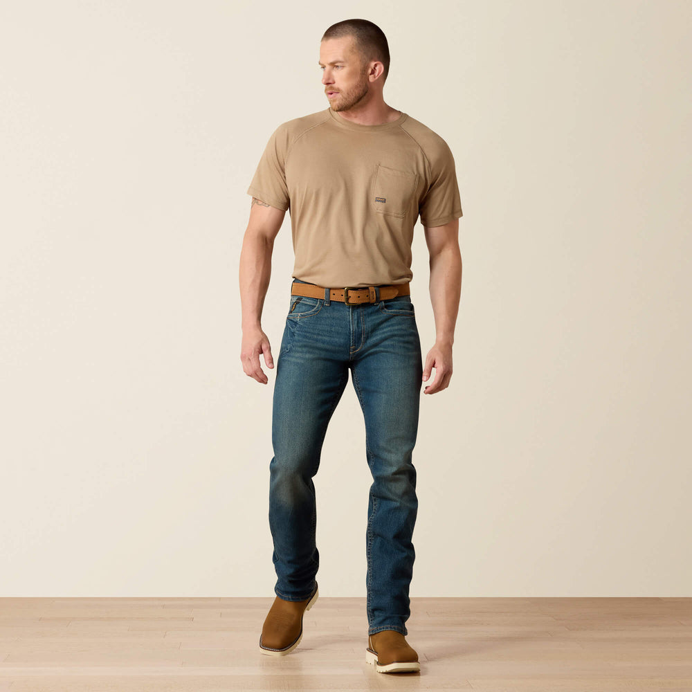 Men's Slim Fit Work Pants - Rebar Denim Men - IRONSIDE