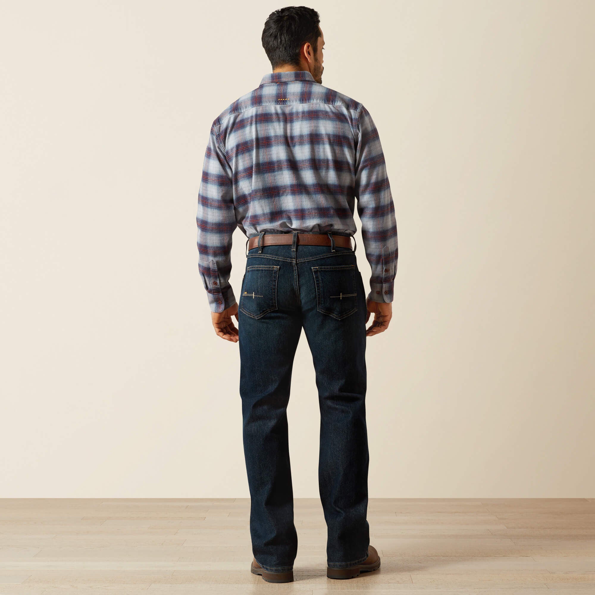 Men's Slim Fit Work Pants - Rebar Denim Men - BLACKSTONE