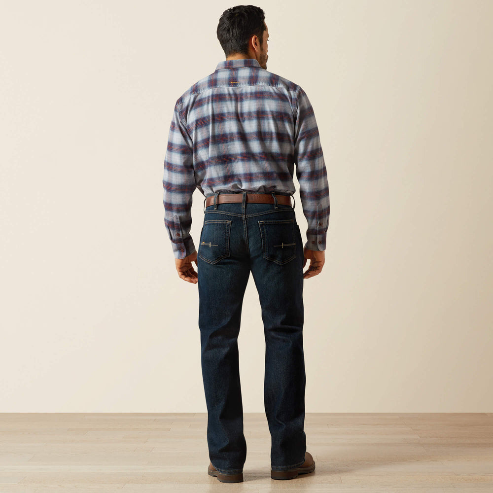 Men's Slim Fit Work Pants - Rebar Denim Men - BLACKSTONE