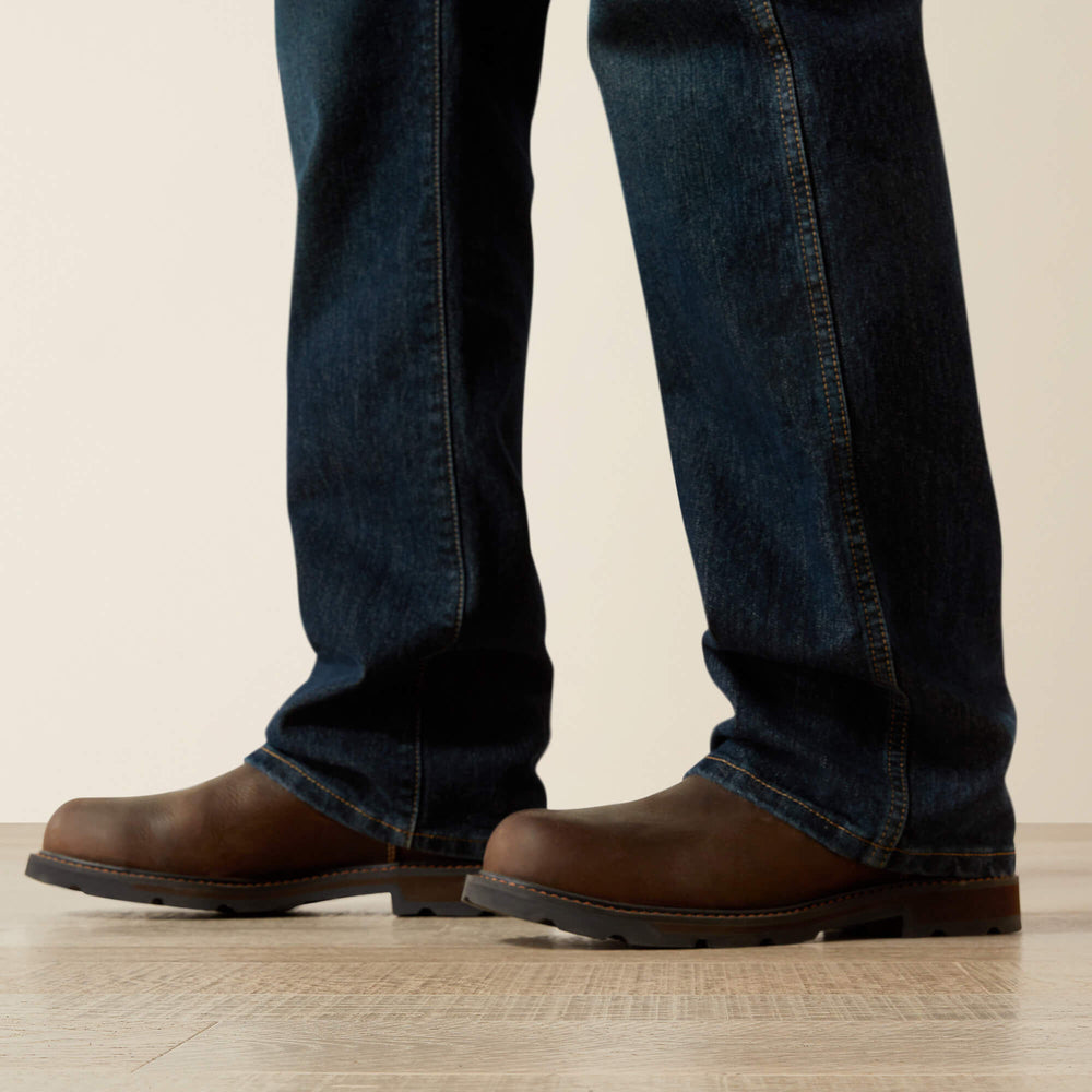 Men's Slim Fit Work Pants - Rebar Denim Men - BLACKSTONE
