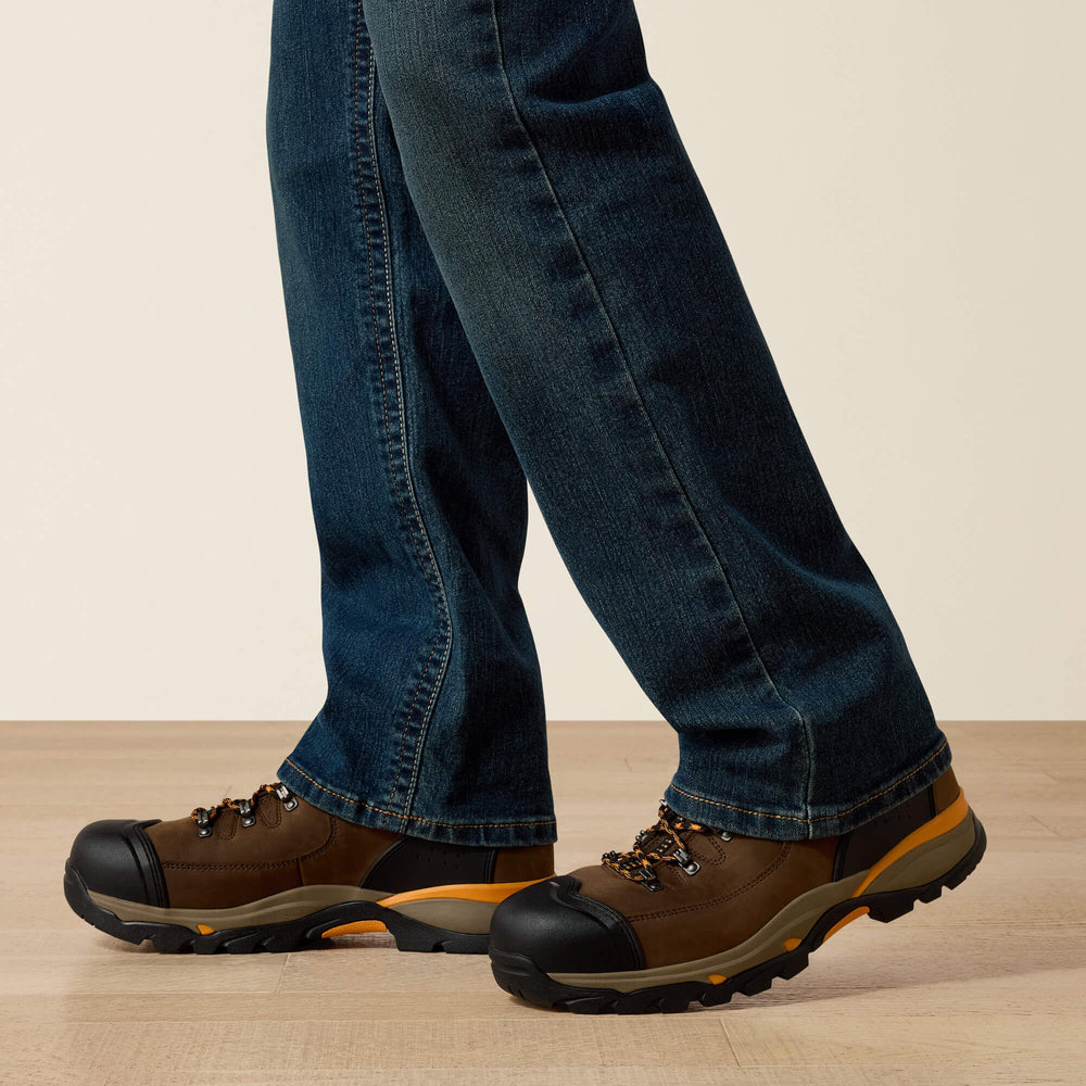 Men's Low Rise, Bootcut Work Pants - Rebar Denim Men - BODIE