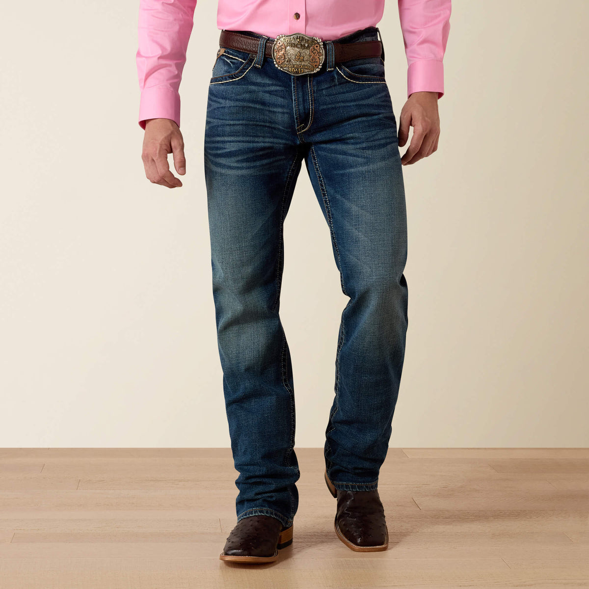 M4 Low Rise Stretch Preston Boot Cut Jean Men - SILVERTON