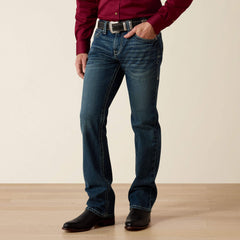 M7 Rocker Stretch Coltrane Stackable Straight Leg Jean Men - SILVERTON