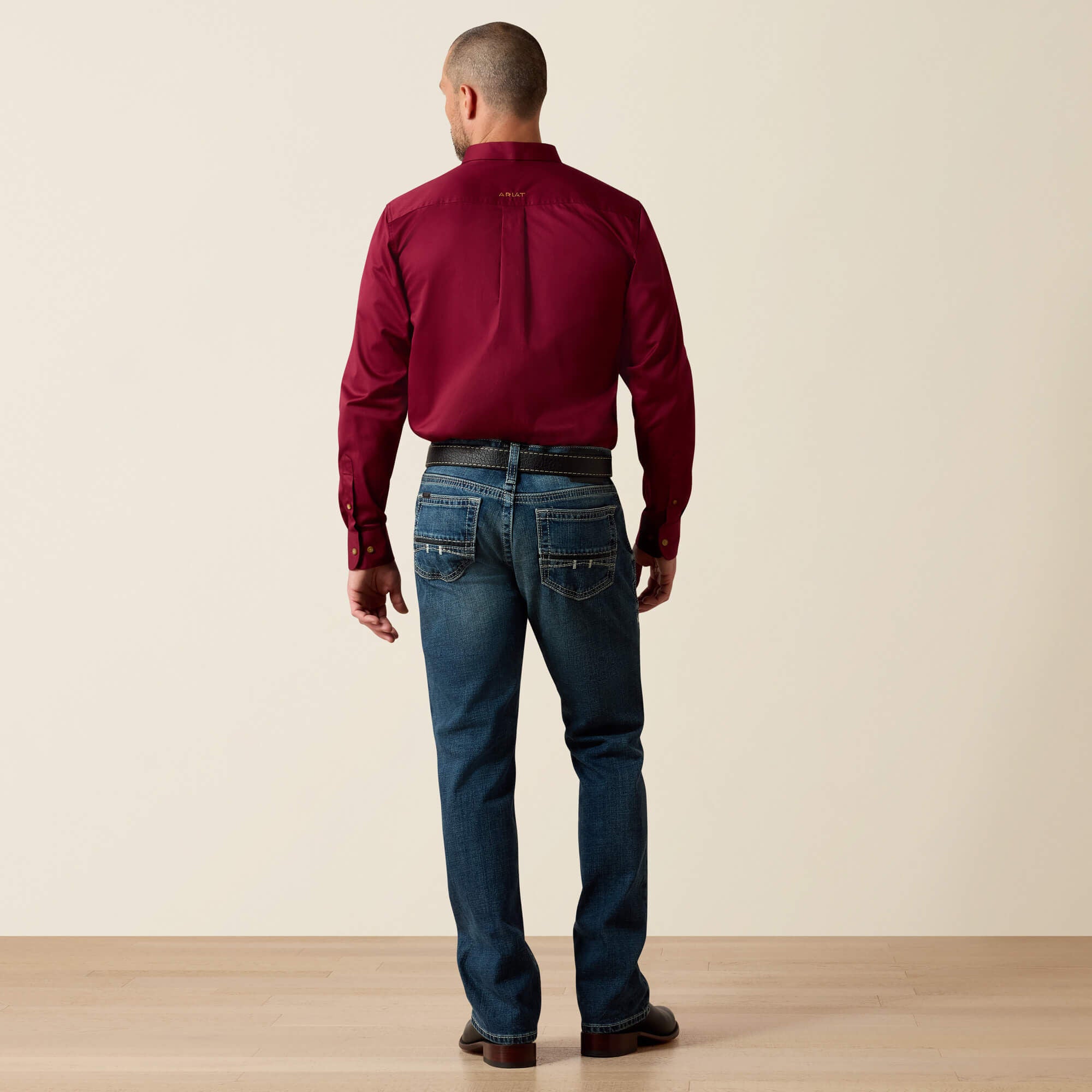 M7 Rocker Stretch Coltrane Stackable Straight Leg Jean Men - SILVERTON