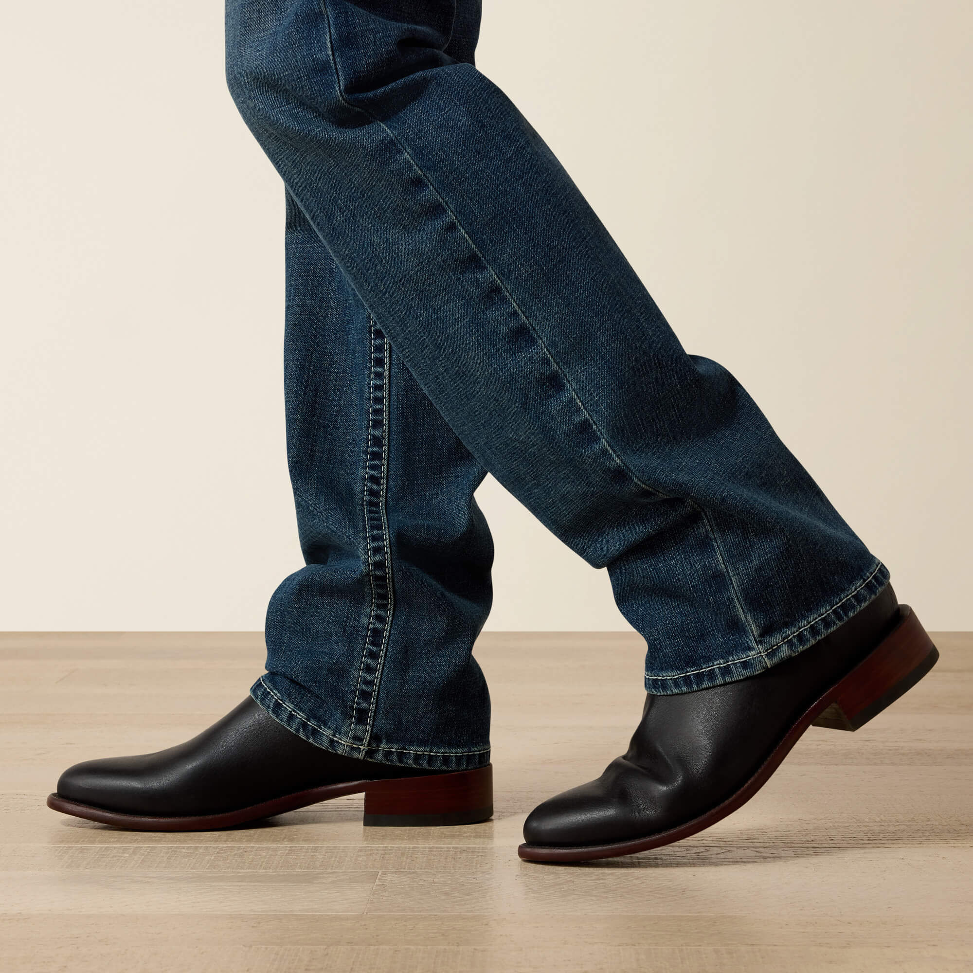 M7 Rocker Stretch Coltrane Stackable Straight Leg Jean Men - SILVERTON