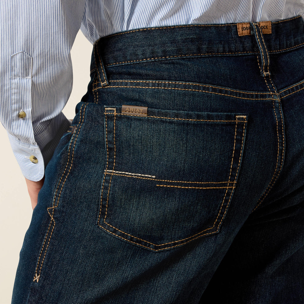 M4 Relaxed Hansen Boot Cut Jean Men - BLACKSTONE