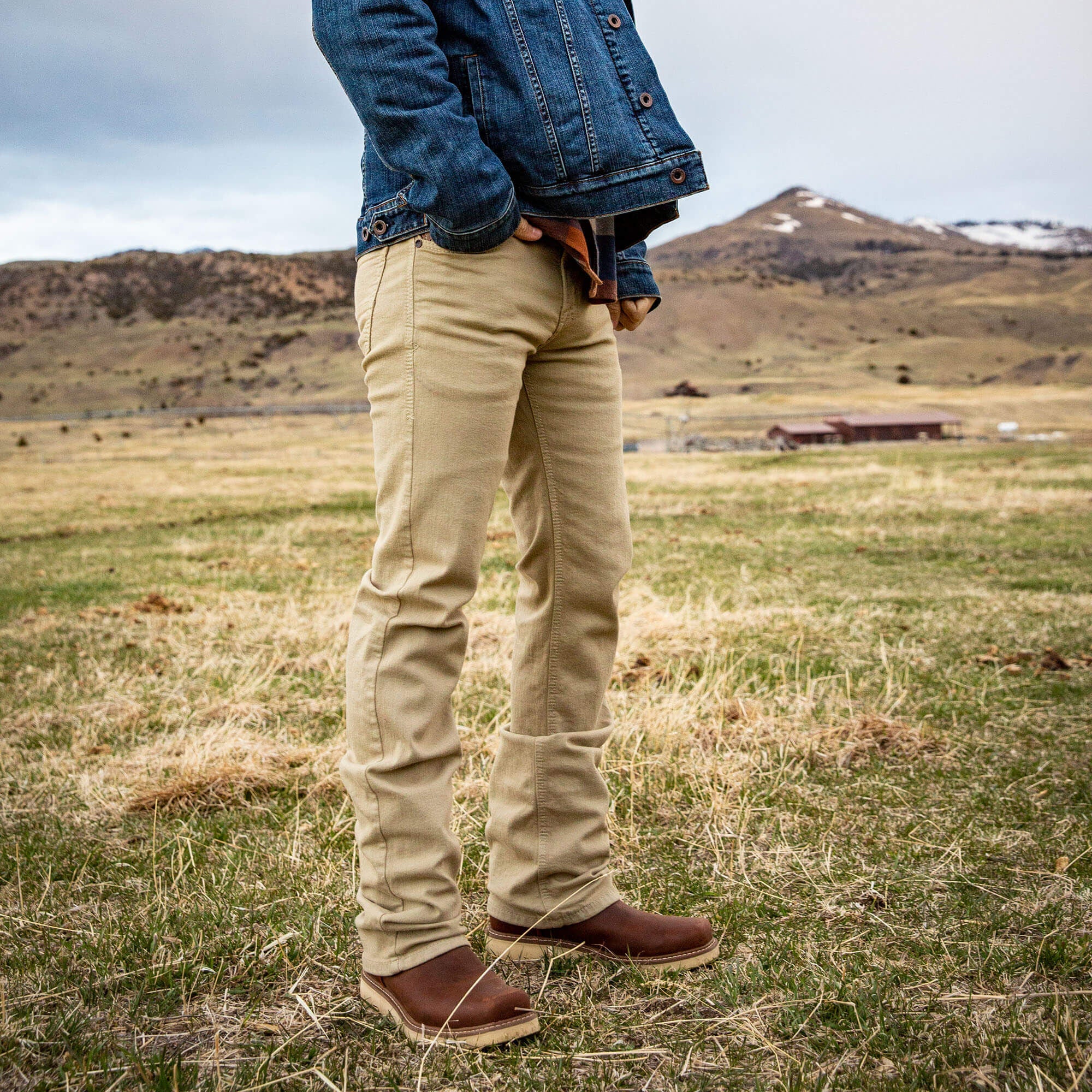 M7 Grizzly Straight Jean Men - DARK KHAKI