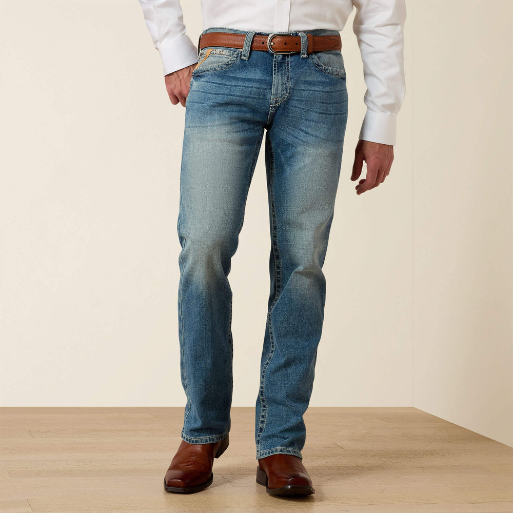 M7 Rocker Stretch Stirling Stackable Straight Leg Jean Men - SHASTA