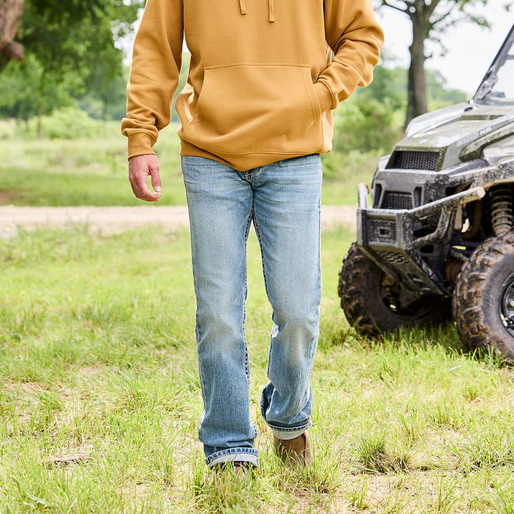 M7 Rocker Stretch Stirling Stackable Straight Leg Jean Men - SHASTA