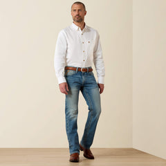M7 Rocker Stretch Stirling Stackable Straight Leg Jean Men - SHASTA