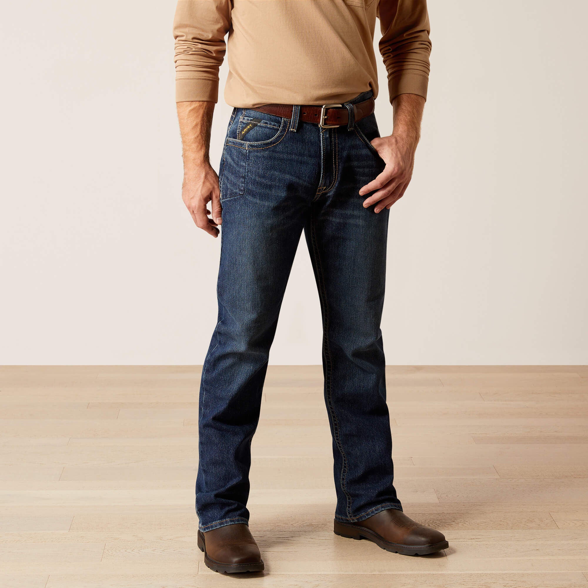 Rebar M4 Relaxed Rail Boot Cut Jean Men - ENCINITAS