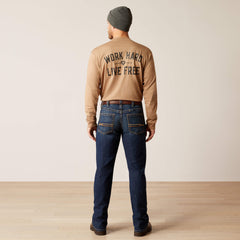 Rebar M4 Relaxed Rail Boot Cut Jean Men - ENCINITAS