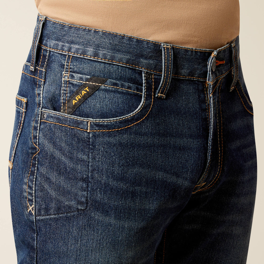 Rebar M4 Relaxed Rail Boot Cut Jean Men - ENCINITAS