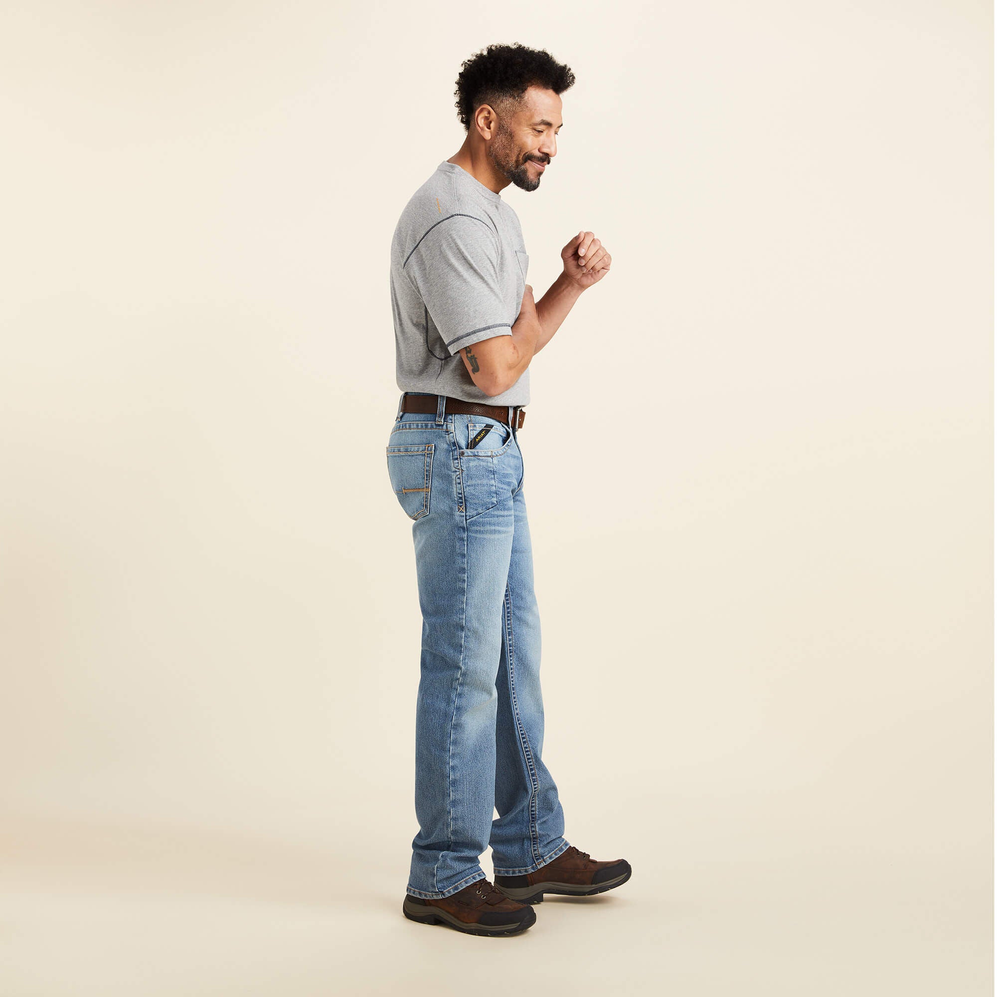 Rebar M5 Straight DuraStretch Edge Straight Leg Jean Men - MERCED