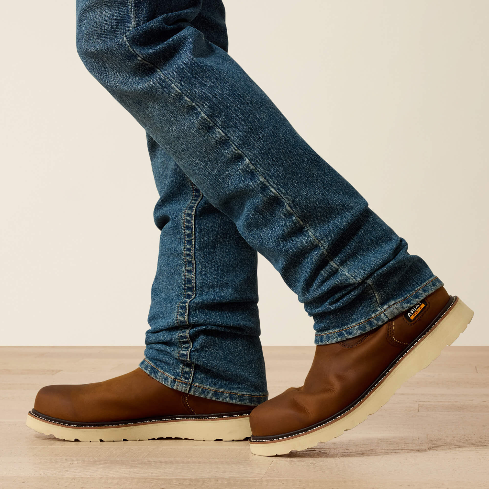 Rebar M7 DuraStretch Edge Stackable Straight Leg Jean Men - RICO