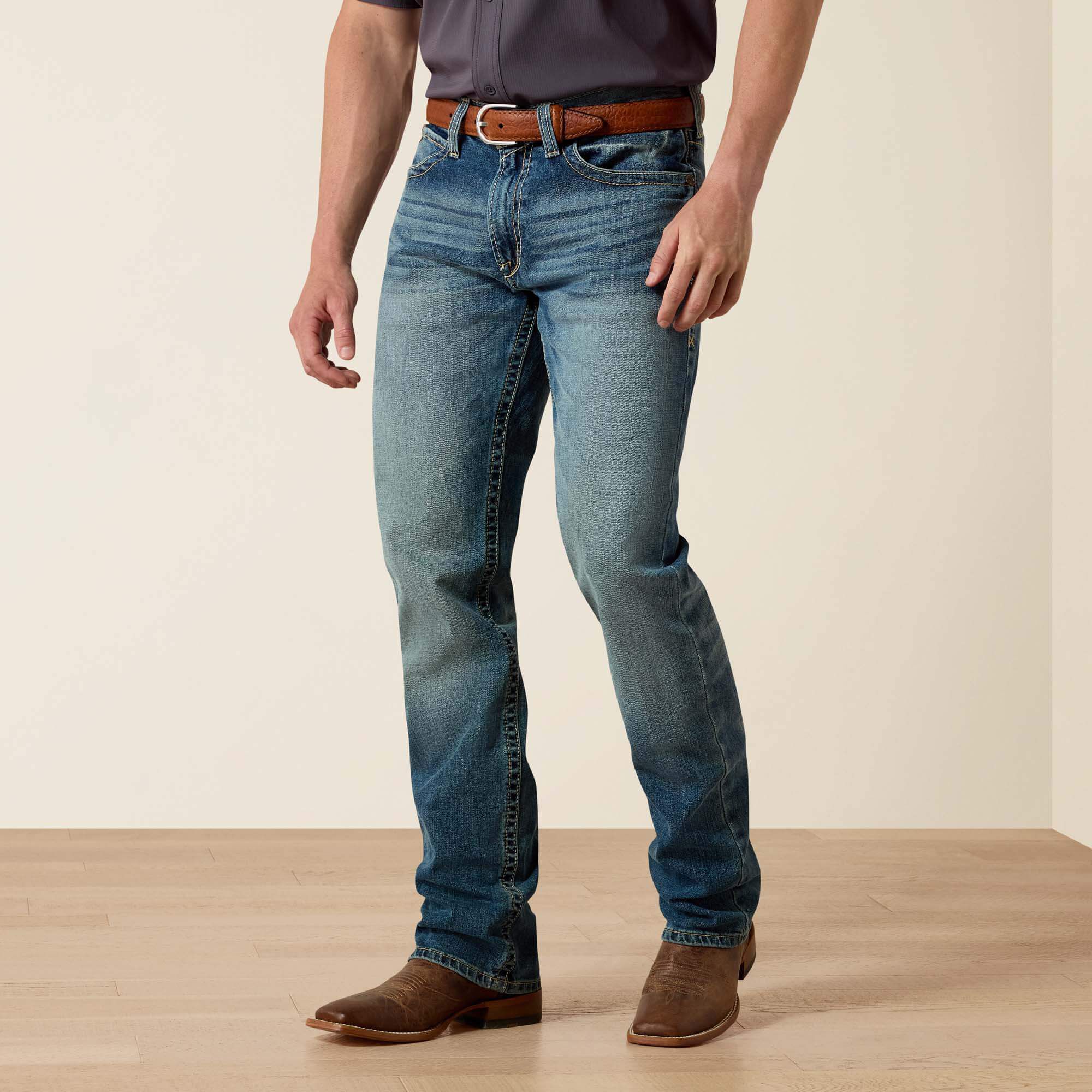 M4 Low Rise Stretch Shoreway Stackable Straight Leg Jean Men - DAKOTA