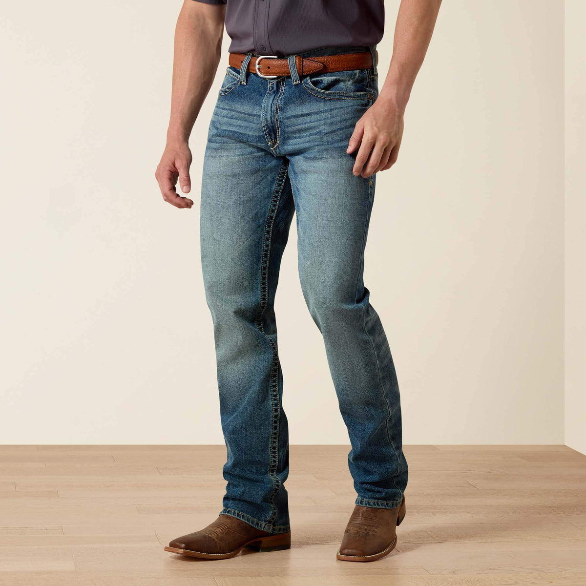 M4 Low Rise Stretch Shoreway Stackable Straight Leg Jean Men - DAKOTA