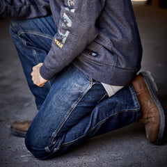 Rebar M4 Low Rise DuraStretch Workhorse Boot Cut Jean Men - PHANTOM