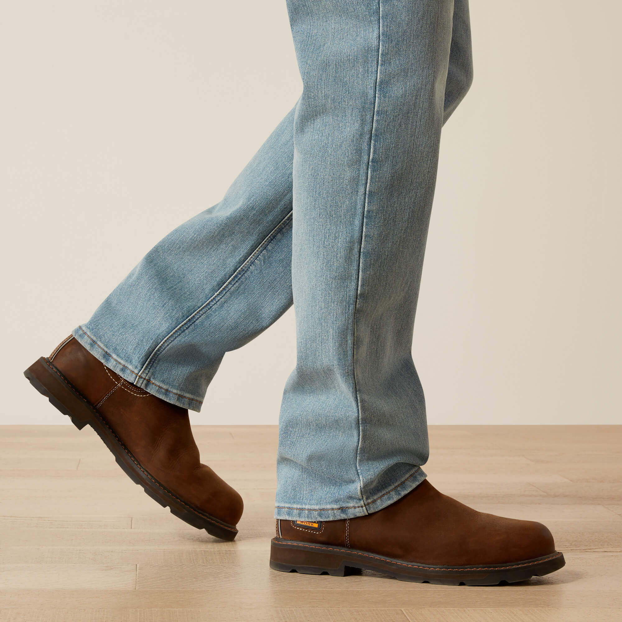 Rebar M4 Relaxed DuraStretch Basic Stackable Straight Leg Jean Men - SHORELINE