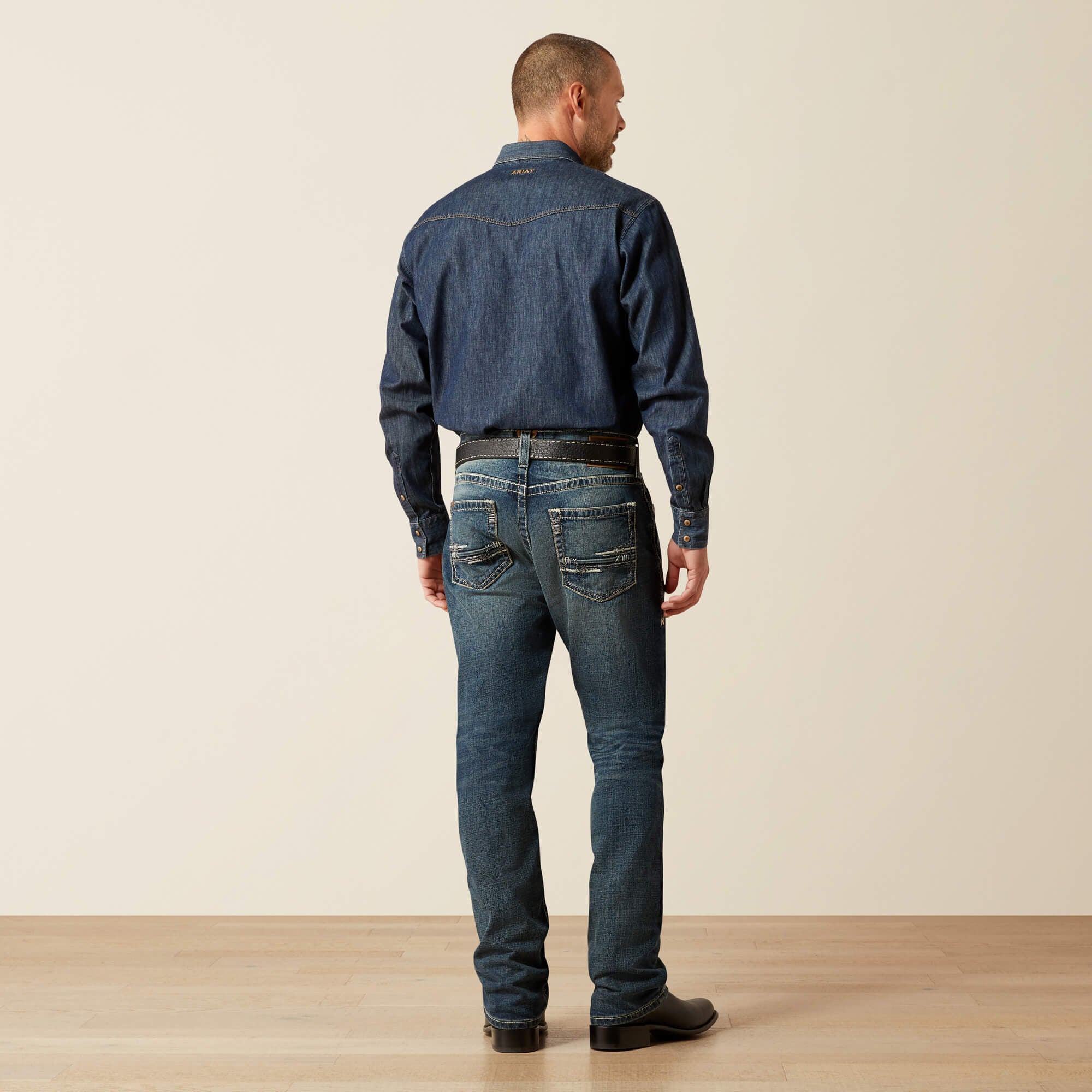 M5 Slim Stretch Adkins Stackable Straight Leg Jean Men - LENNOX