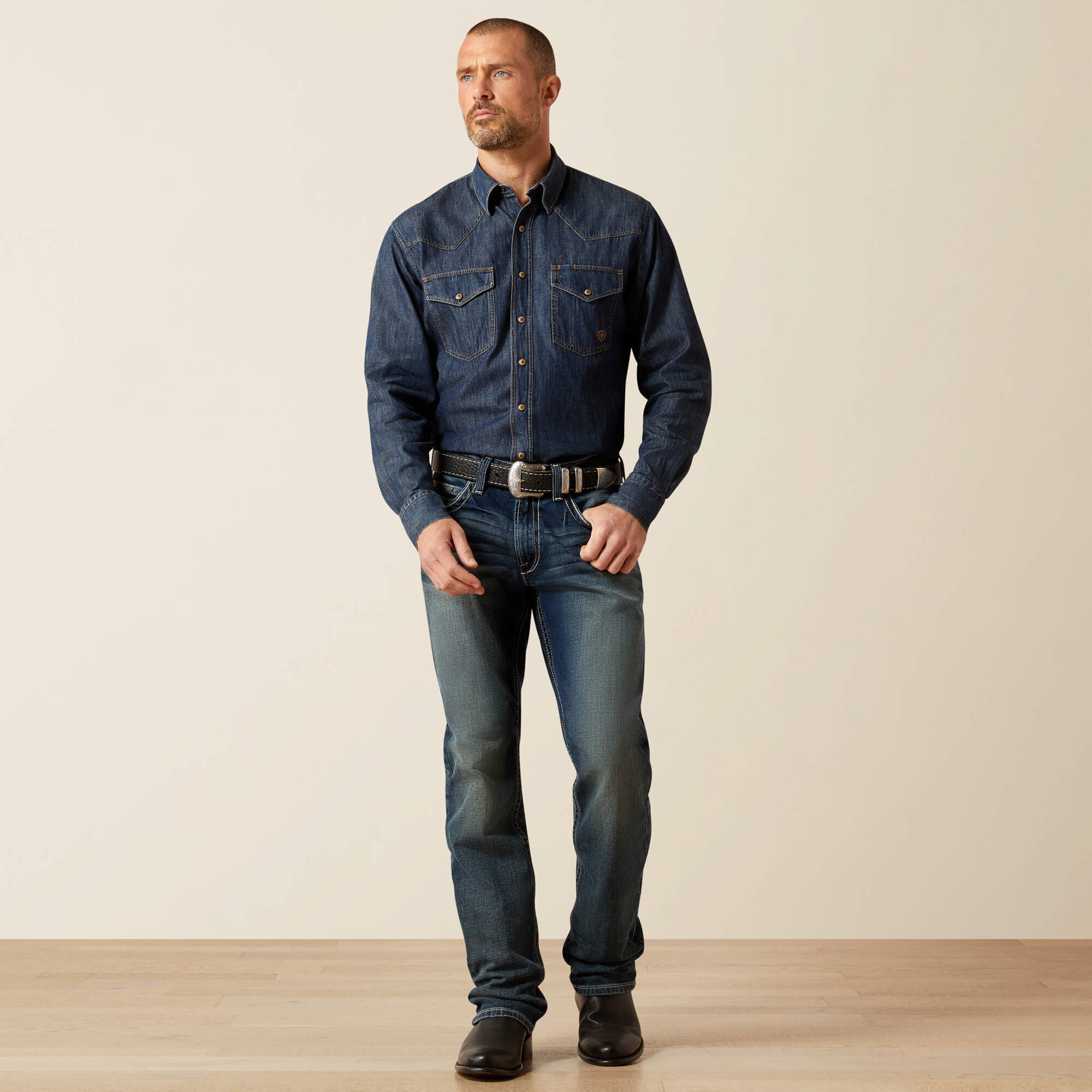 M5 Slim Stretch Adkins Stackable Straight Leg Jean Men - LENNOX