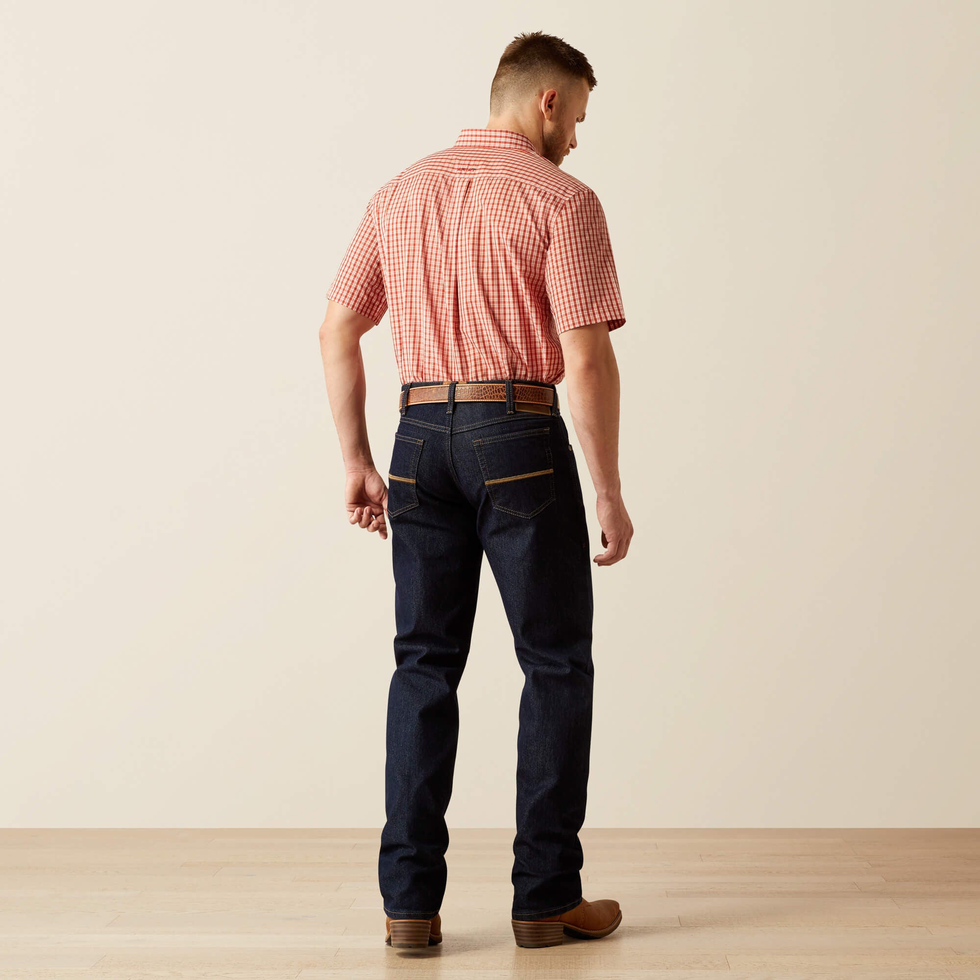 M2 Traditional Relaxed Pro Series Ray Boot Cut Jeans Men - RINSE