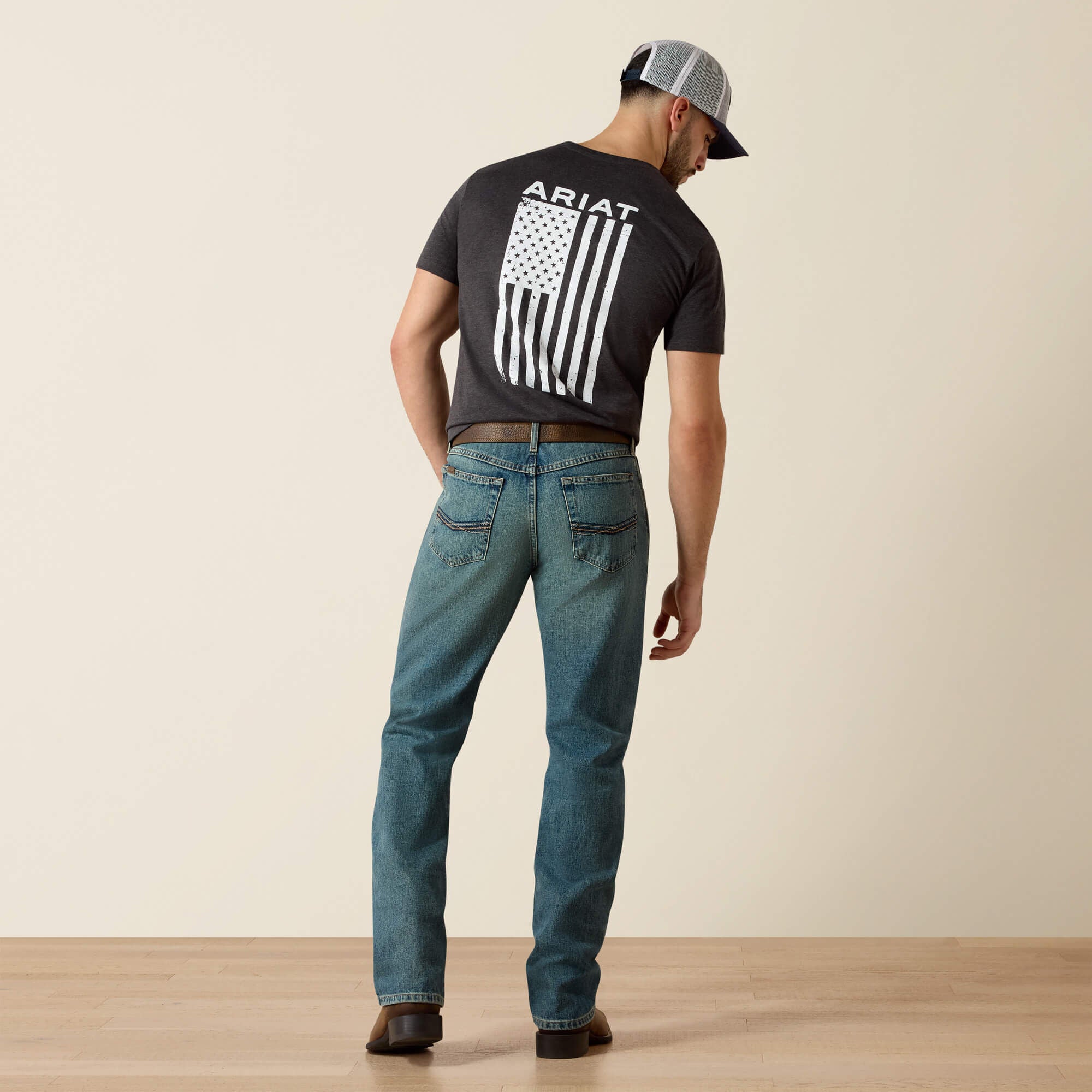 M2 Relaxed Legacy Boot Cut Jean Men - GRANITE