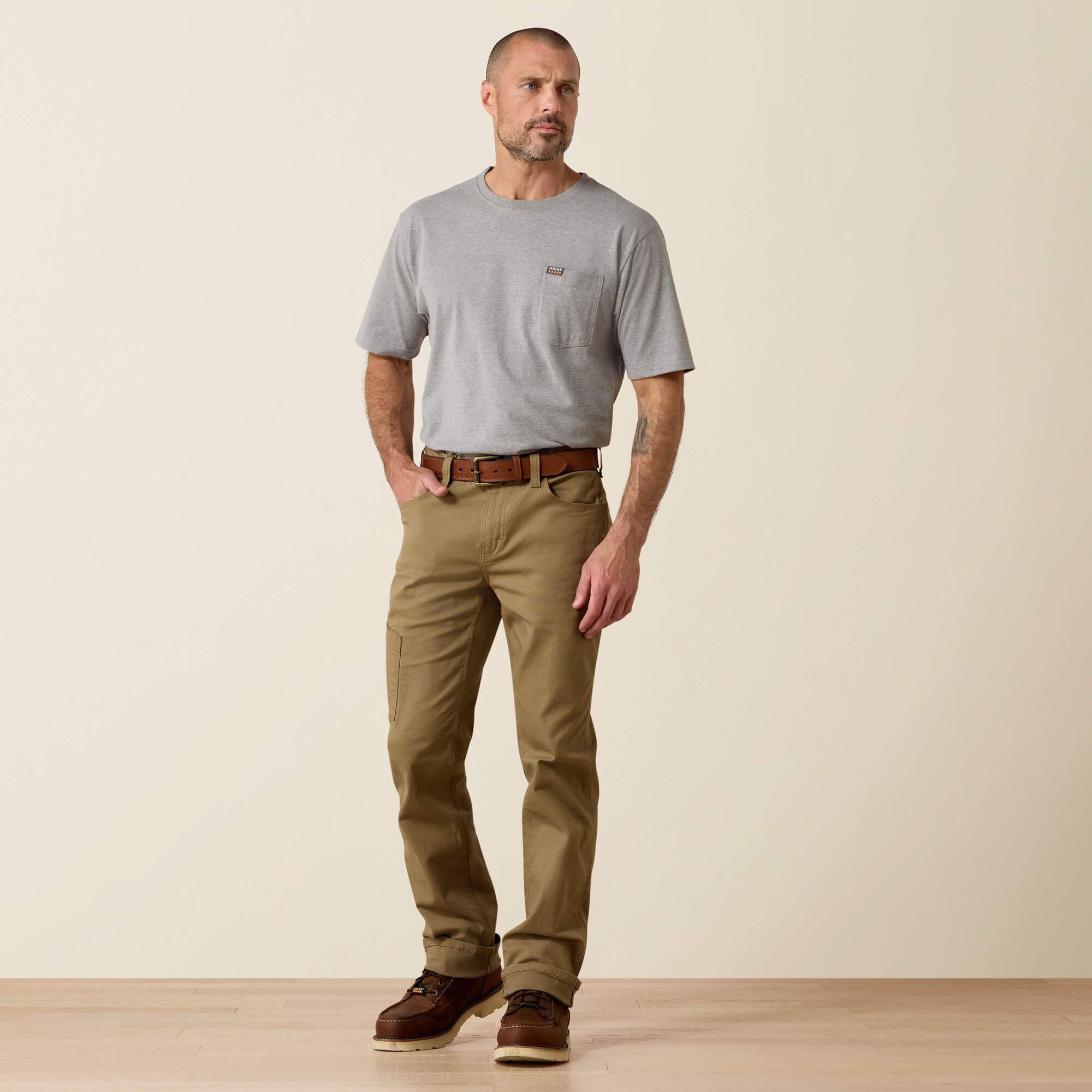 Rebar M7 DuraStretch Made Tough Straight Pant Men - FIELD KHAKI