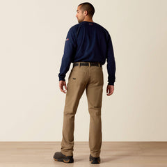 Rebar M4 Low Rise DuraStretch Made Tough Stackable Straight Leg Pant Men - FIELD KHAKI