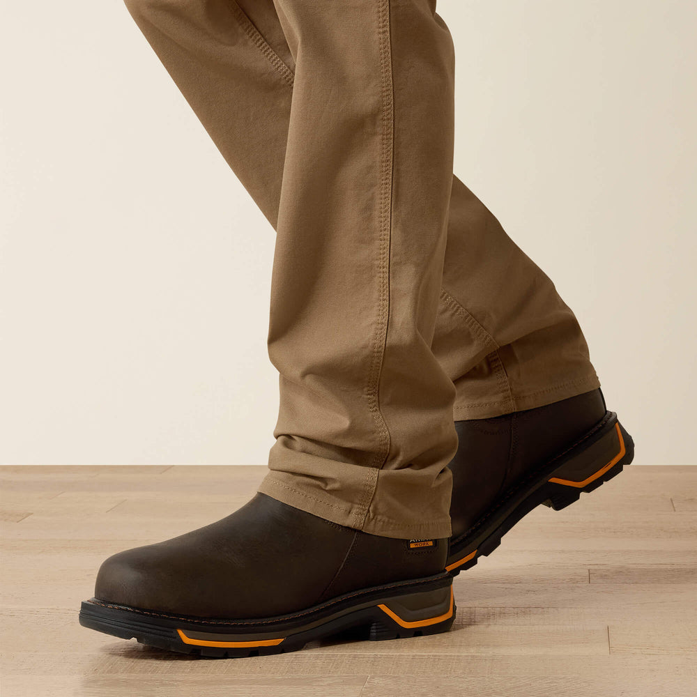 Rebar M4 Low Rise DuraStretch Made Tough Stackable Straight Leg Pant Men - FIELD KHAKI
