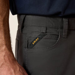 Rebar M7 DuraStretch Made Tough Straight Pant Men - REBAR GREY