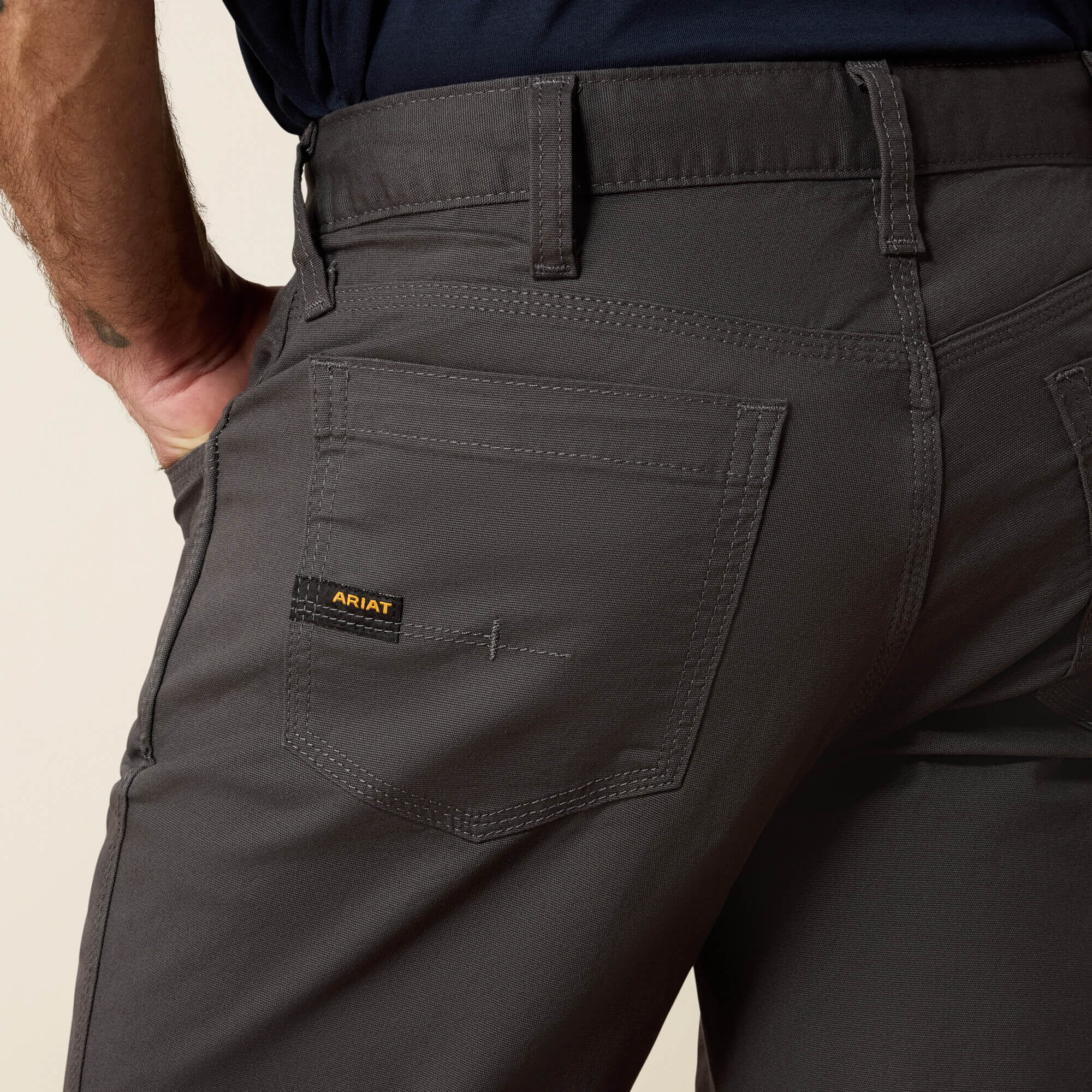 Rebar M7 DuraStretch Made Tough Straight Pant Men - REBAR GREY