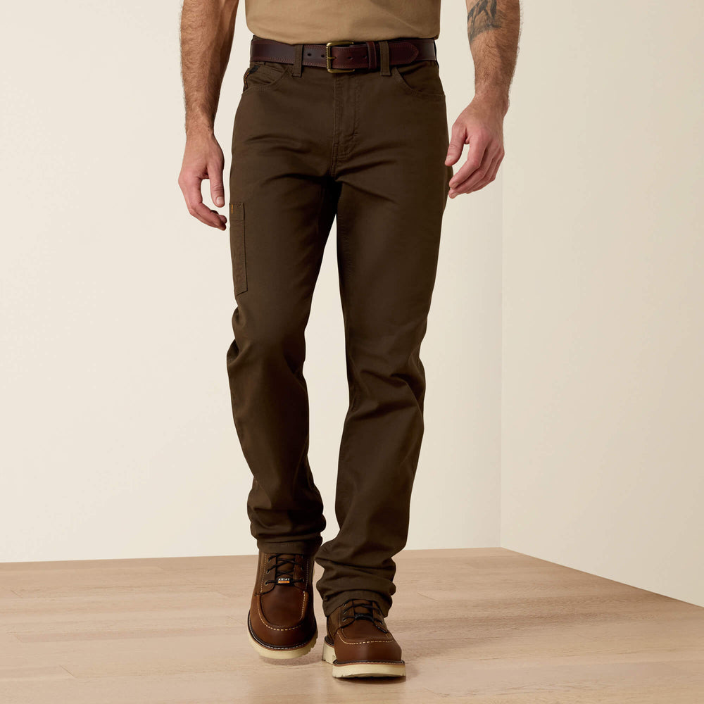 Rebar M4 Low Rise DuraStretch Made Tough Stackable Straight Leg Pant Men - WREN
