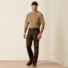 Rebar M4 Low Rise DuraStretch Made Tough Stackable Straight Leg Pant Men - WREN