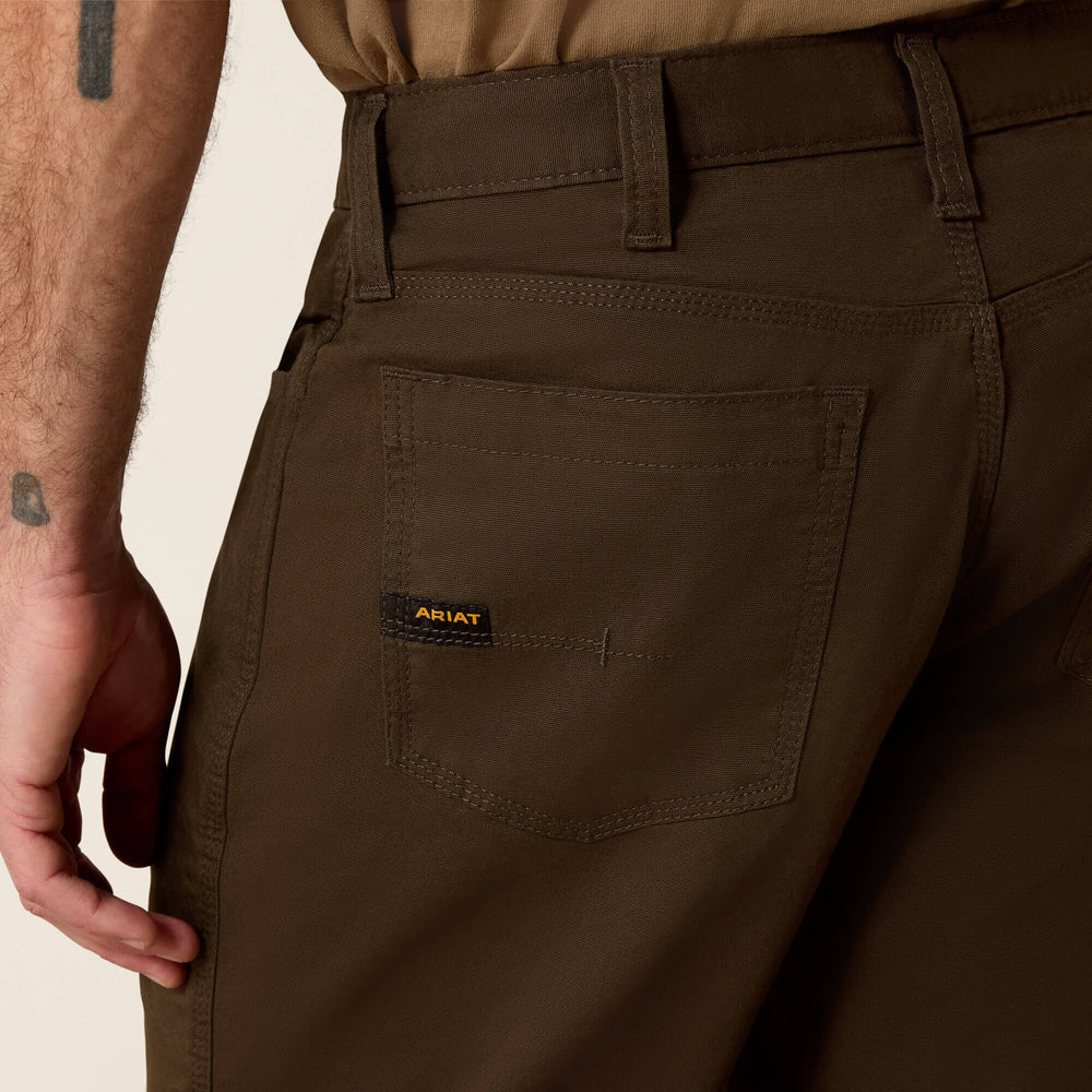 Rebar M4 Low Rise DuraStretch Made Tough Stackable Straight Leg Pant Men - WREN