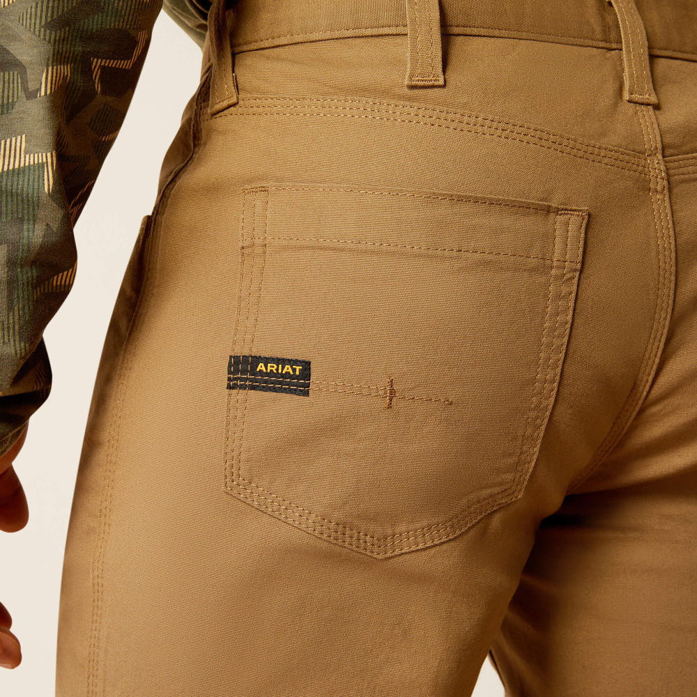 Rebar M5 Straight DuraStretch Made Tough Straight Pant Men - FIELD KHAKI