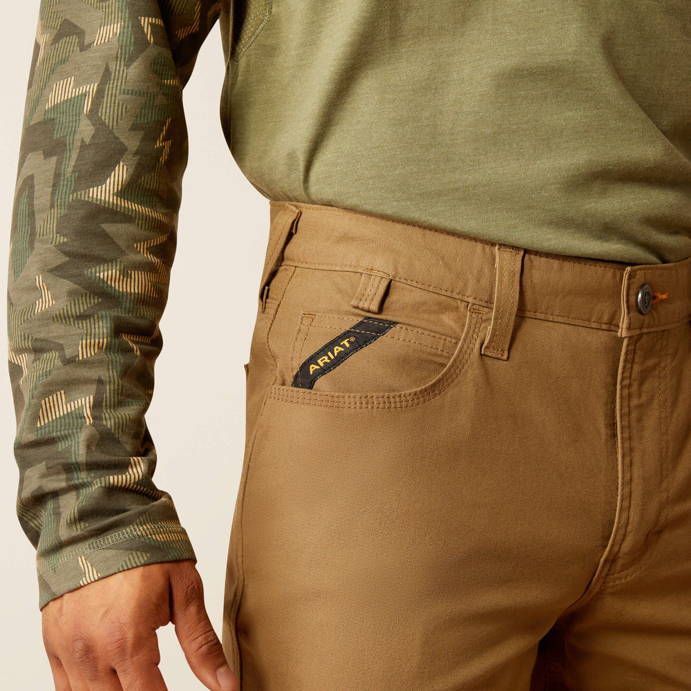 Rebar M5 Straight DuraStretch Made Tough Straight Pant Men - FIELD KHAKI