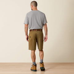 Rebar DuraStretch Made Tough 10" Short Men - FIELD KHAKI
