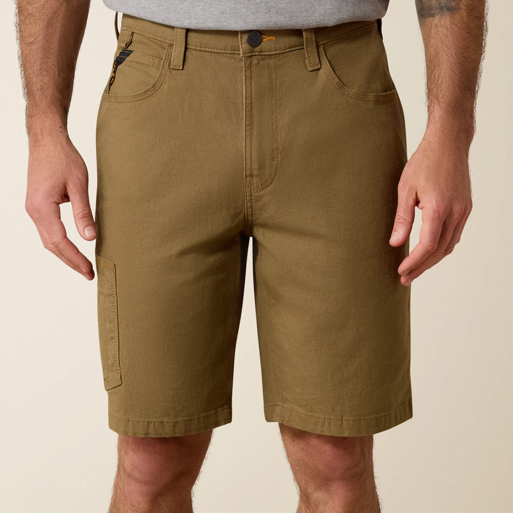 Rebar DuraStretch Made Tough 10" Short Men - FIELD KHAKI