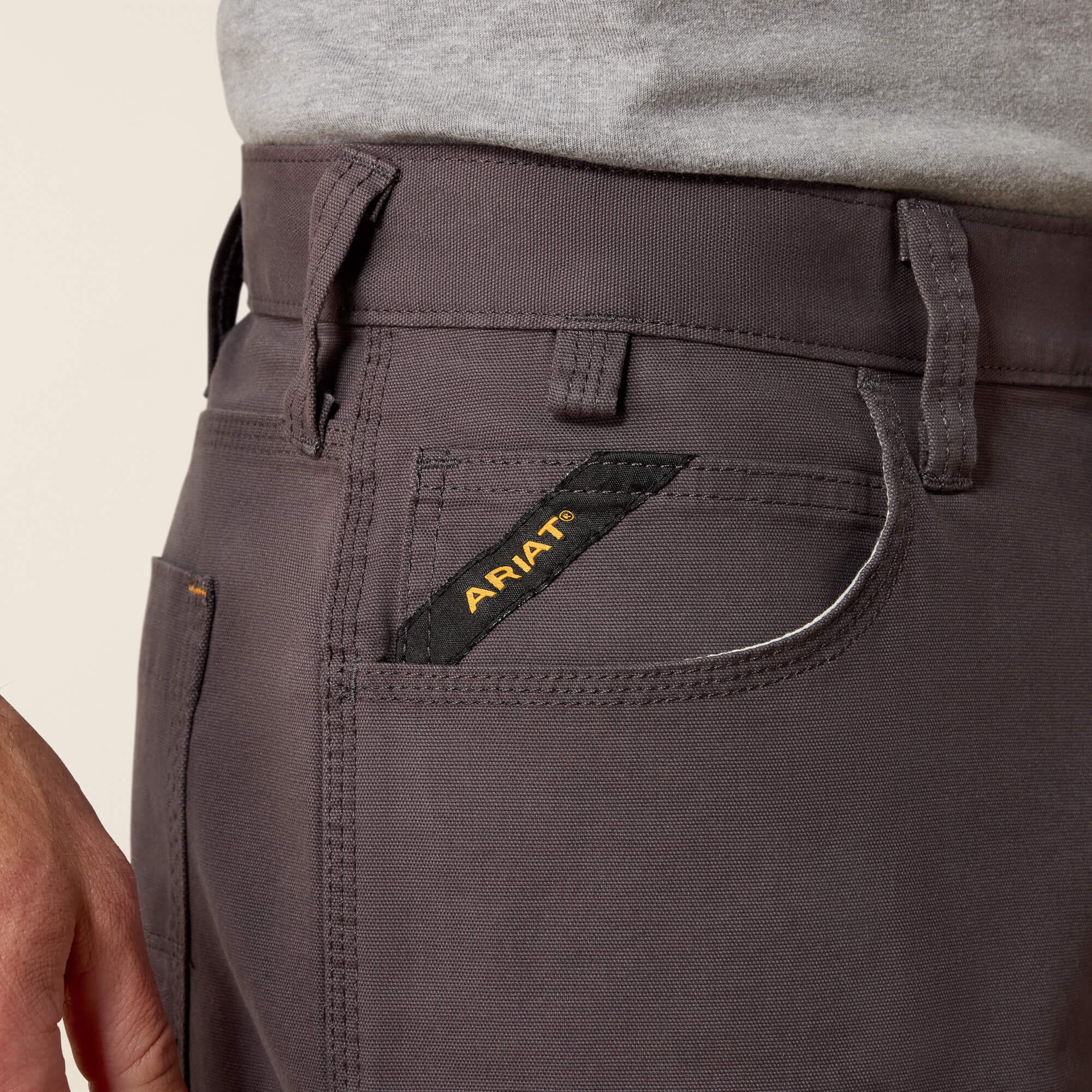 Rebar DuraStretch Made Tough 10" Short Men - REBAR GREY