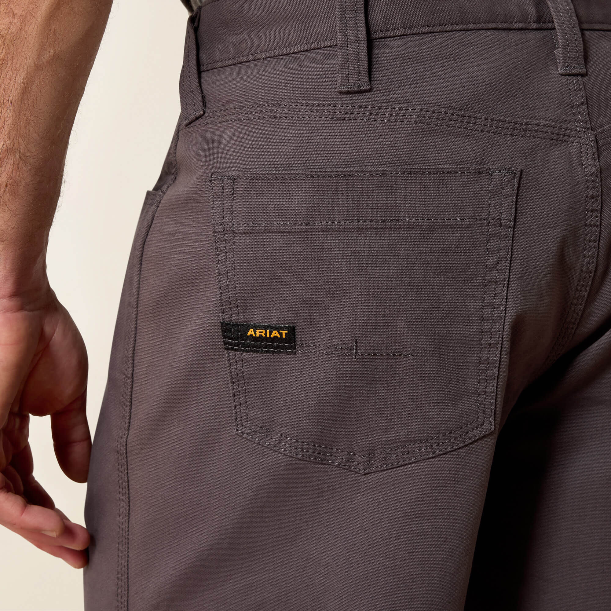 Rebar DuraStretch Made Tough 10" Short Men - REBAR GREY
