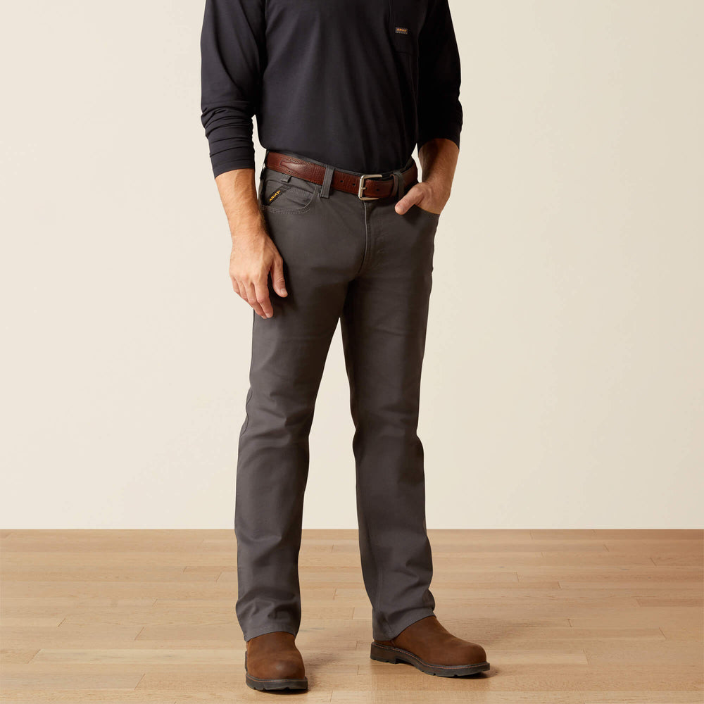 Rebar M5 Straight DuraStretch Made Tough Straight Pant Men - REBAR GREY