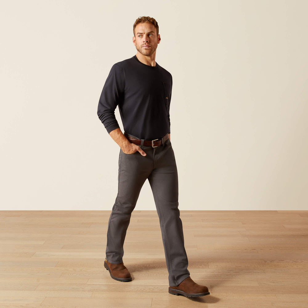 Rebar M5 Straight DuraStretch Made Tough Straight Pant Men - REBAR GREY