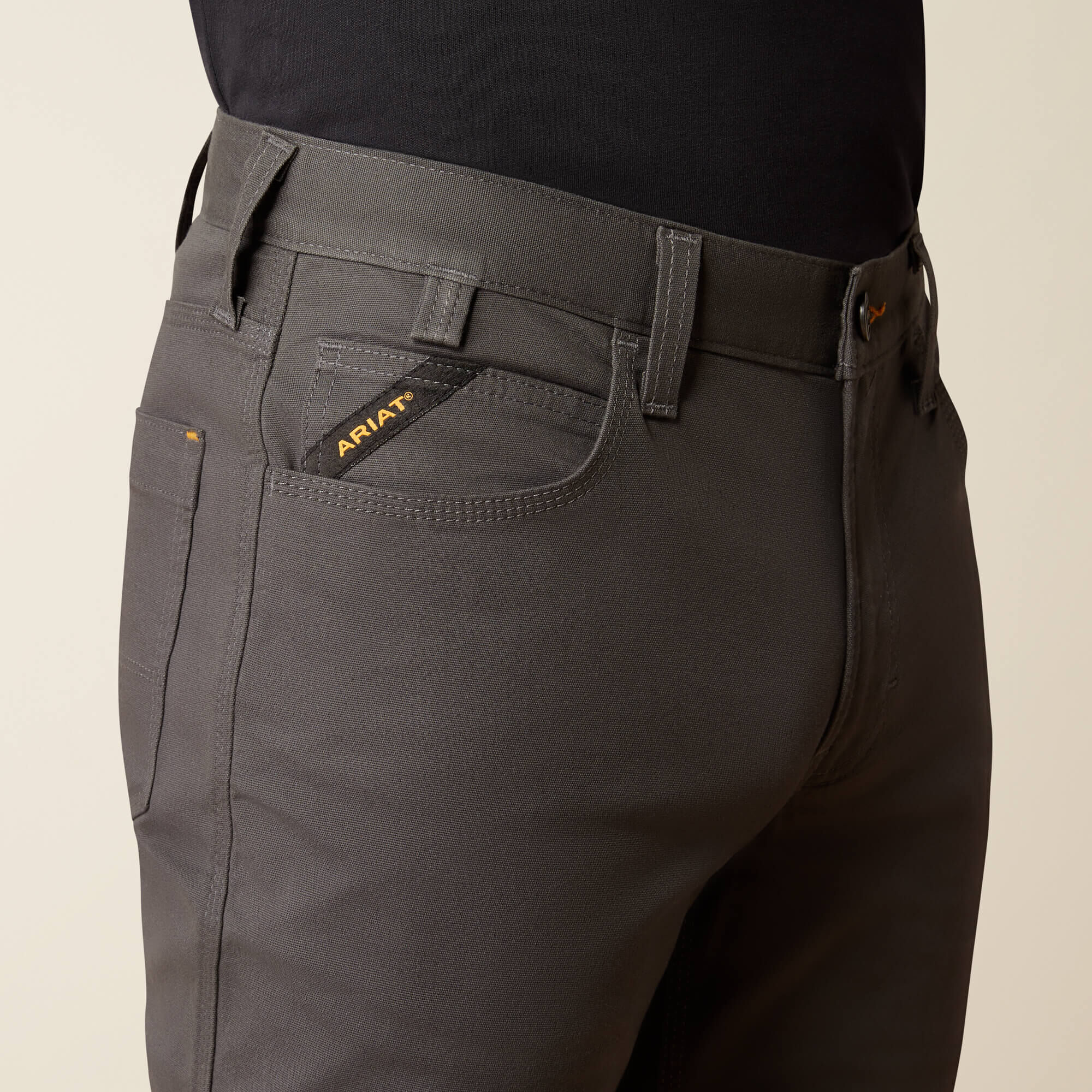 Rebar M5 Straight DuraStretch Made Tough Straight Pant Men - REBAR GREY