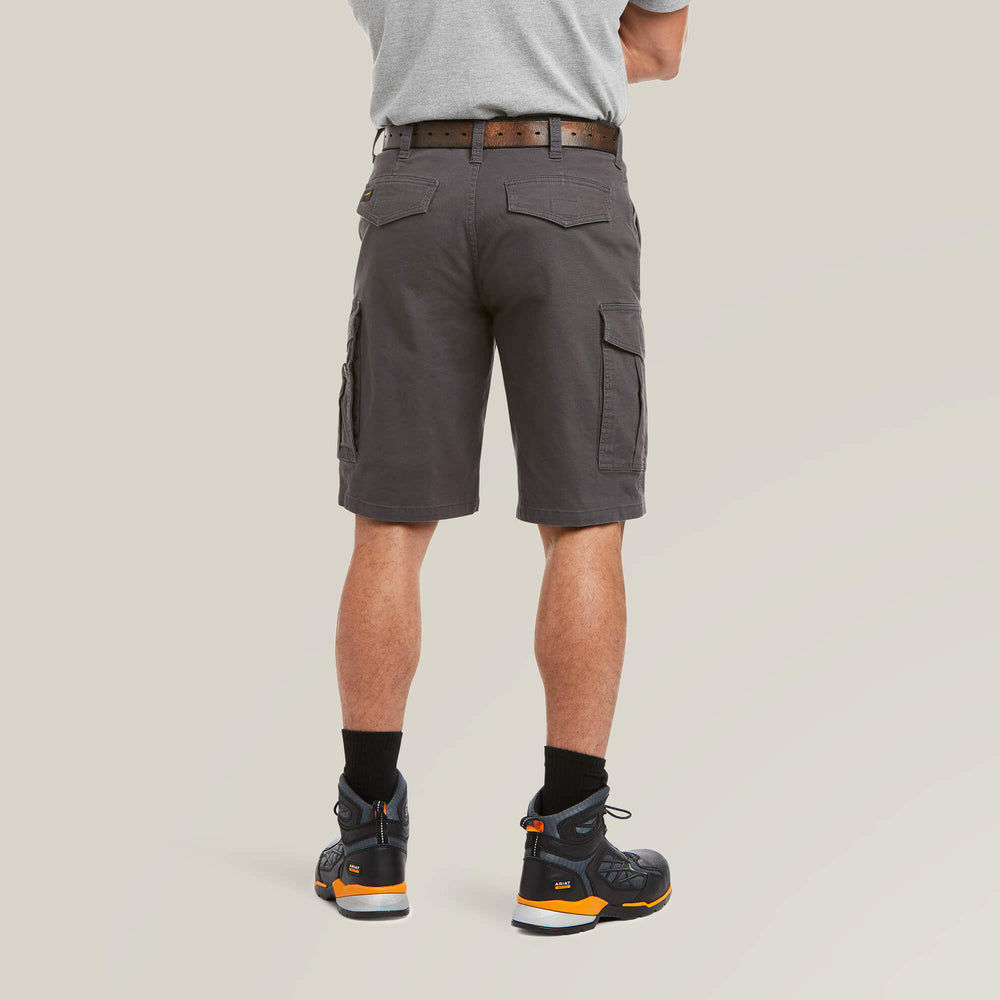 Rebar DuraStretch Made Tough Cargo 11" Short Men - REBAR GREY