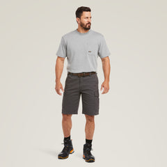 Rebar DuraStretch Made Tough Cargo 11" Short Men - REBAR GREY