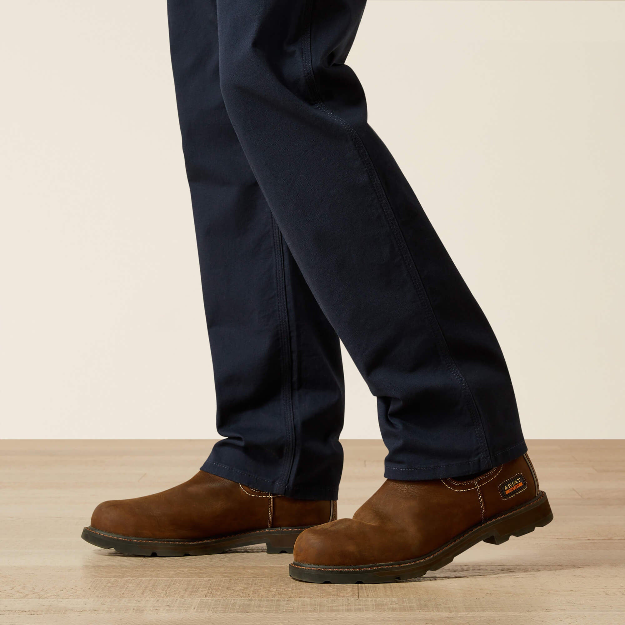 Rebar M4 Low Rise DuraStretch Made Tough Stackable Straight Leg Pant Men - DARK NAVY