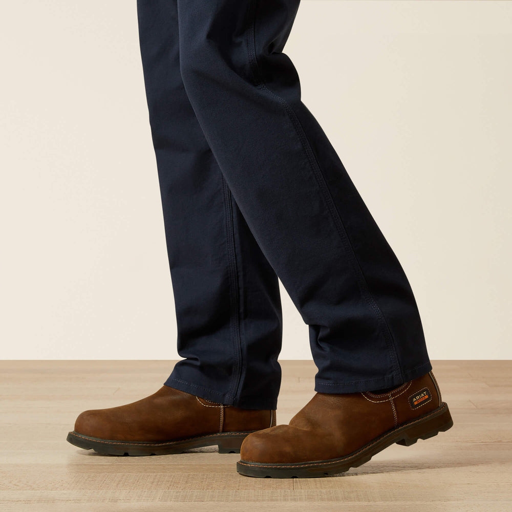 Rebar M4 Low Rise DuraStretch Made Tough Stackable Straight Leg Pant Men - DARK NAVY