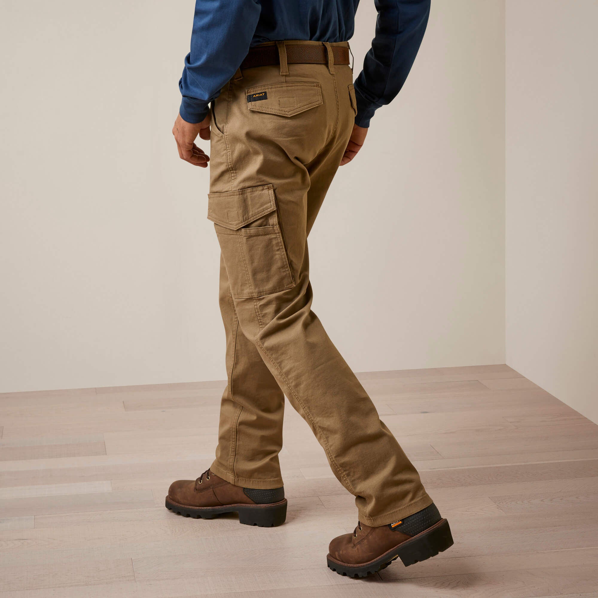 Rebar M4 Relaxed Made Tough Cargo Straight Pant Men - FIELD KHAKI